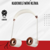USB Şarjlı Katlanabilir Boyun Fanı | 3 Kademeli