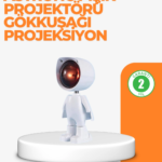 USB Şarjlı Taşınabilir Gün Batımı Projektör Lambası