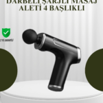 USB Type-C Şarjlı Taşınabilir Masaj Tabancası