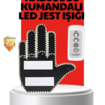 Uzaktan Kumandalı LED Jest Işığı – 3 Farklı Hareket Modu