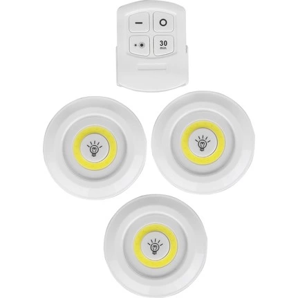 Uzaktan Kumandali Yapiskanli 3 Lu Led Spot Lamba 326106339 Sw431sh431 Uzaktan Kumandalı Yapışkanlı 3'lü Led Spot Lamba najmaddin.com Uzaktan Kumandalı Yapışkanlı 3'lü Led Spot Lamba - Görsel 3