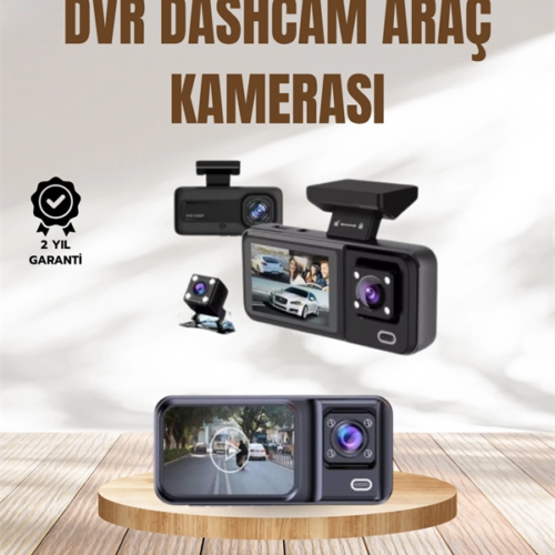 Wi-Fi Destekli Araç Kamerası: 2.7” Ekran