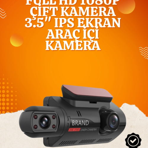 WiFi Destekli Araç Kamerası – 3 inç Ekran