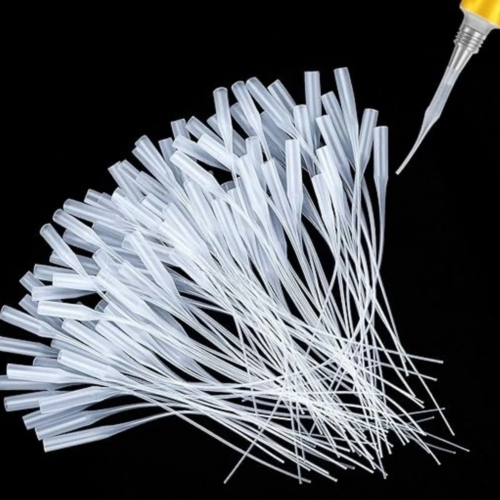 Yapıştıcı Mikro Uçları Plastik Yapıştırıcı Şişe Uçları Şırınga Ucu 10 Adet