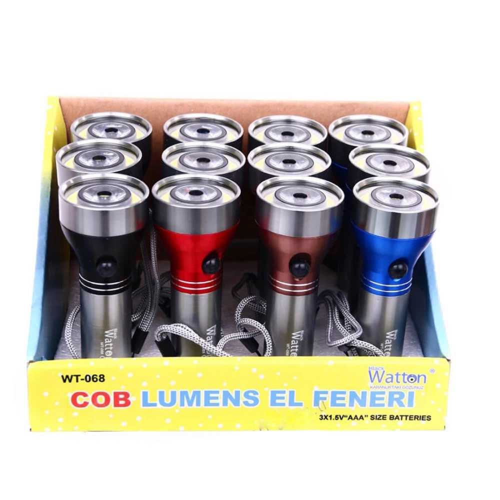 Yeni Model Ledli El Feneri Wt-068 - Görsel 3
