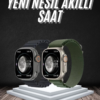 Yeni Nesil Akıllı Kol Saati Nabız Ölçer GPS Uyumlu 49 MM Kasa