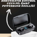 Yeni Nesil Akıllı Saat ve Bluetooth Kulaklık Kampanyası Dokunmatik Kare 7 Kordonlu