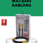 Yüksek Hızlı 65W Güç Çıkışlı Çoklu Cihaz Uyumlu Şarj Kablosu