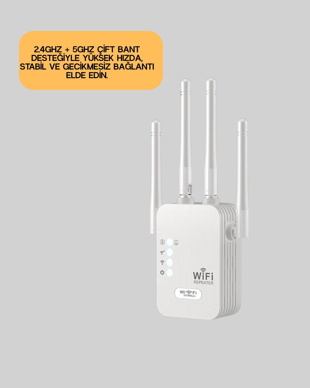 Yuksek Hizli Parazit Onleyici Wifi Repeater Router 212907474 Sw1080sh1350 700x875 Yüksek Hızlı Parazit Önleyici WiFi Repeater Router najmaddin.com Tak ve çalıştır özelliği ile kullanımı son derece kolaydır. Üstelik ağ ayarlarını otomatik hatırladığı için cihazı farklı alanlarda yeniden yapılandırmaya gerek kalmadan kullanabilirsiniz. Seyahatlerde
