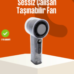 Yüksek Hızlı Şarjlı Fan | Kamp