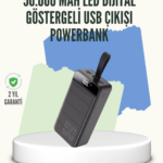 Yüksek Kapasiteli 50.000 mAh Powerbank – Type-C
