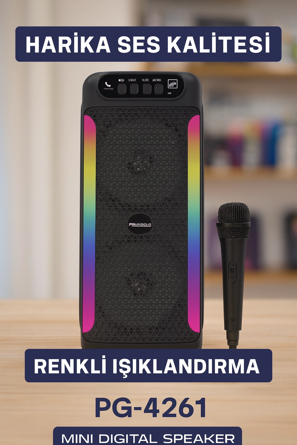 Yuksek Ses Guclu Kablosuz Hoparlor Karaoke Mikrofonlu 247295142 Sw1024sh1536 700x1050 Yüksek Ses Güçlü Kablosuz Hoparlör Karaoke Mikrofonlu najmaddin.com Çift hoparlörlü taşınabilir Bluetooth ses sistemi