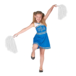 1 Çift ( 2 Adet ) Beyaz Renk 23 Nisan Gösteri Ponponu