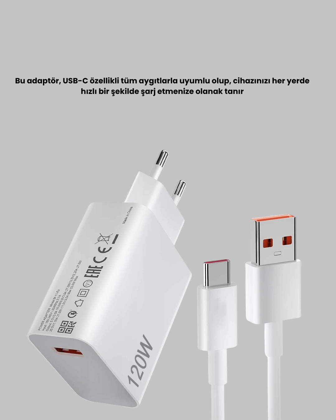 120w Hizli Sarj Basligi Ultra Guclu Type C Adaptor Kablo Dahil 356881468 Sw1080sh1350 700x875 120W Hızlı Şarj Başlığı Ultra Güçlü Type-C Adaptör Kablo Dahil najmaddin.com yoğun tempoda yaşayan ve cihazlarını kısa sürede şarj etmek isteyen kullanıcılar için geliştirilmiş yüksek performanslı bir güç kaynağıdır. Standart adaptörlere kıyasla 24 kat daha hızlı şarj sunarak zaman yönetimini kolaylaştırır. USB-C uyumluluğu sayesinde yeni nesil tüm telefonlar