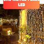 3x3 Metre Şelale LED Perde Işık İç Dış Mekân Dekorasyonu