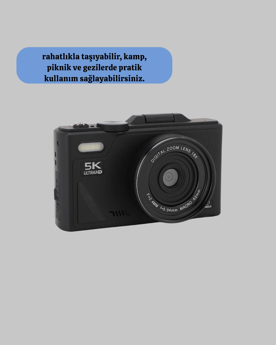 5k Uhd Dijital Kamera 75mp Sensor 18x Zoom Stabilizasyonlu 280391737 Sw1080sh1350 700x875 5K UHD Dijital Kamera 75MP Sensör 18x Zoom Stabilizasyonlu najmaddin.com Bu yüksek performanslı dijital kamera
