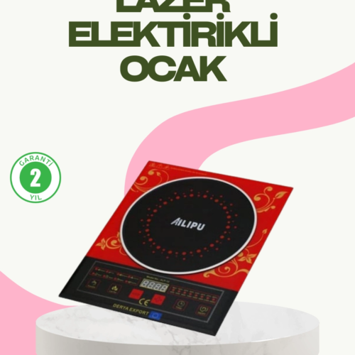 8 Akıllı Pişirme Menülü LED Ekranlı İndüksiyon Ocak