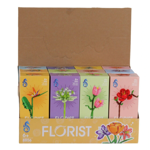 8856 KUTUDA 12Lİ ÇİÇEK LEGO(Belirtilen fiyat