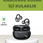 Açık Kulak Tasarımlı Bluetooth 5.4 Kablosuz Kulaklık – Uzun Pil Ömrü