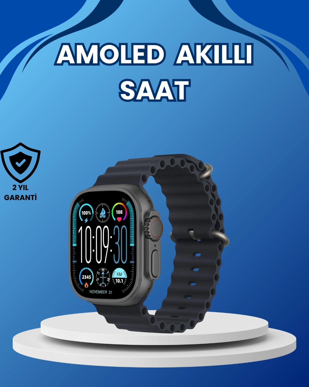 Amoled Ultra Akilli Saat 15 Gun Batarya Guclu Ekran 180732263 Sw1080sh1350 700x875 AMOLED Ultra Akıllı Saat 15 Gün Batarya Güçlü Ekran najmaddin.com AMOLED Ultra Akıllı Saat 15 Gün Batarya Güçlü Ekran