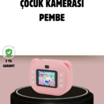 Anında Baskı Özellikli Şipşak Kamera 24MP HD Çift Lensli ve 32GB Hafızalı