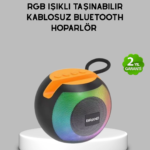 Bluetooth 5.0 Hoparlör – RGB Işıklı