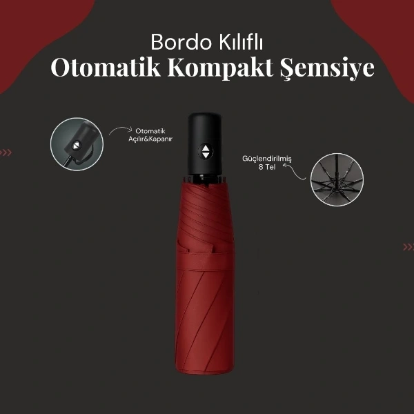 Bordo Kilifli Otomatik Kompakt Semsiye 155177756 Sw600sh600 Bordo Kılıflı Otomatik Kompakt Şemsiye najmaddin.com Bordo Kılıflı Otomatik Kompakt Şemsiye