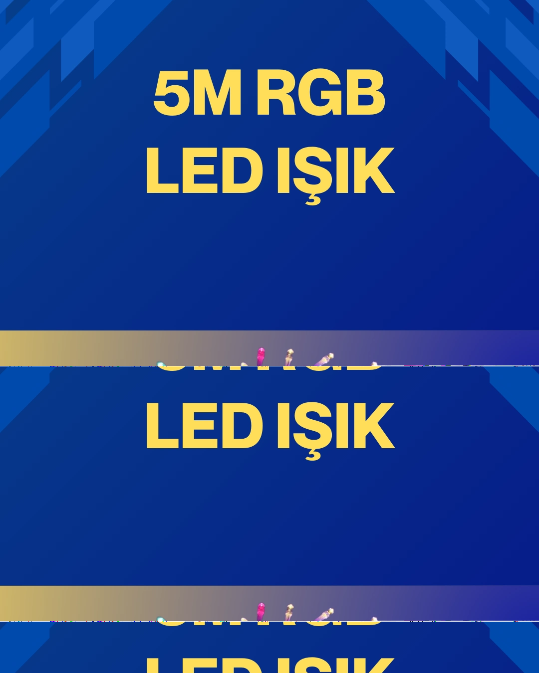 Dekoratif Peri Led 5 m 50 Ampullü Şeffaf Kablo Aydınlatma