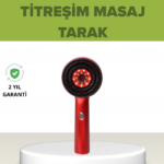 Elektrikli Titreşim Masaj Tarak Kırmızı Işık Terapi