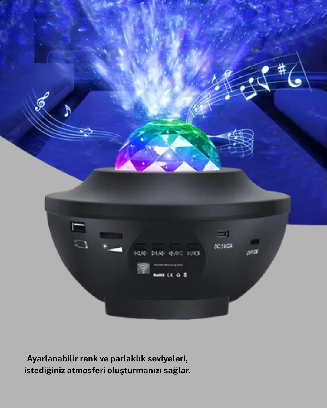 Galaxy Yildiz Projektor Cok Renkli Ayarli Parlaklik Uzay Atmosfer Isigi 344751785 Sw1080sh1350 700x875 Galaxy Yıldız Projektör Çok Renkli Ayarlı Parlaklık Uzay Atmosfer Işığı najmaddin.com odanızı eşsiz bir uzay atmosferine dönüştüren etkileyici ışık efektleriyle öne çıkan çok yönlü bir aydınlatma ürünüdür. Galaxy modu