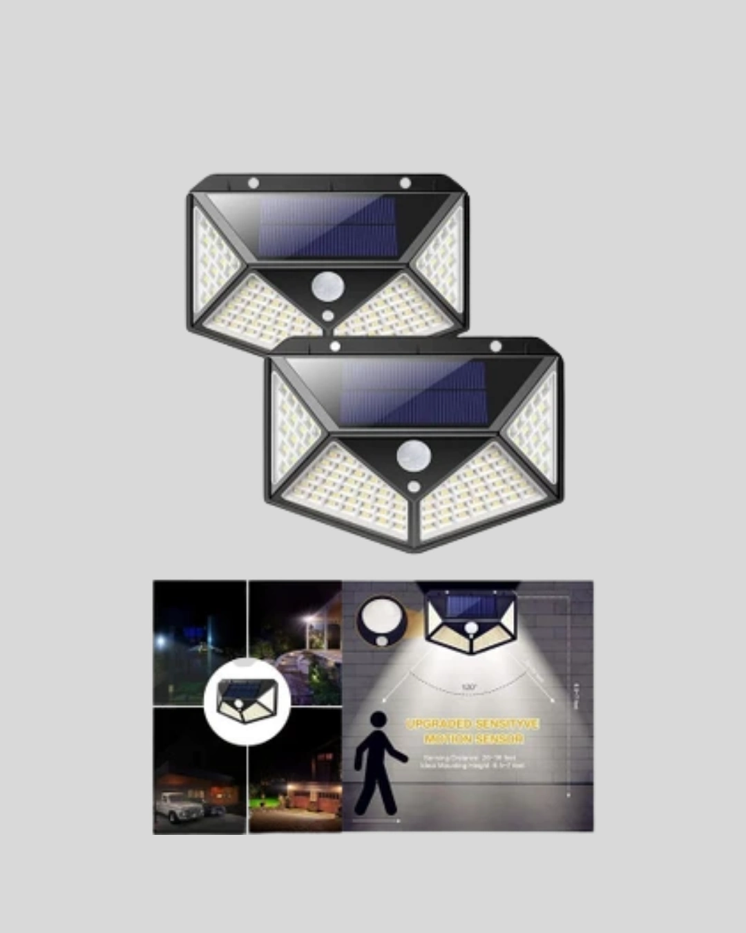 Gunes Enerjili Aydinlatma 100 Led Sensorlu Solar Dis Mekan Lamba 327657787 Sw1080sh1350 700x875 Güneş Enerjili Aydınlatma 100 LED Sensörlü Solar Dış Mekan Lamba najmaddin.com güneş enerjisiyle çalışan çevreci yapısı ve güçlü LED ışıklarıyla dış mekanlarda yüksek verimli bir aydınlatma imkanı sunar. Gündüzleri güneş ışığını depolayan panel