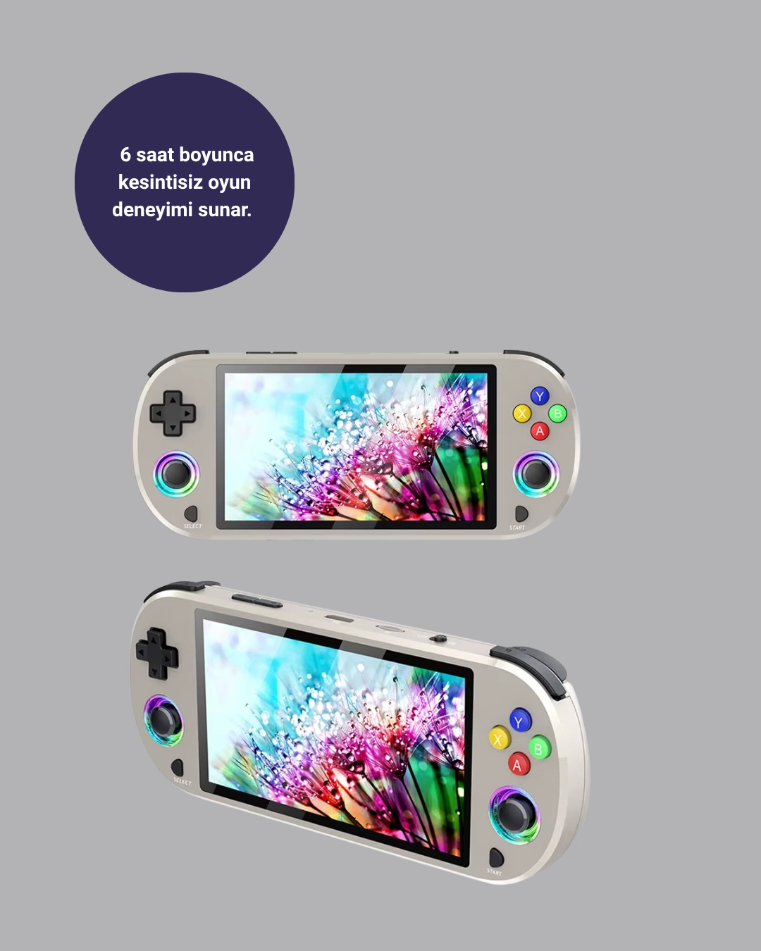 Klasik oyunların heyecanını modern dokunuşlarla yaşamak isteyenler için tasarlanan bu oyun konsolu