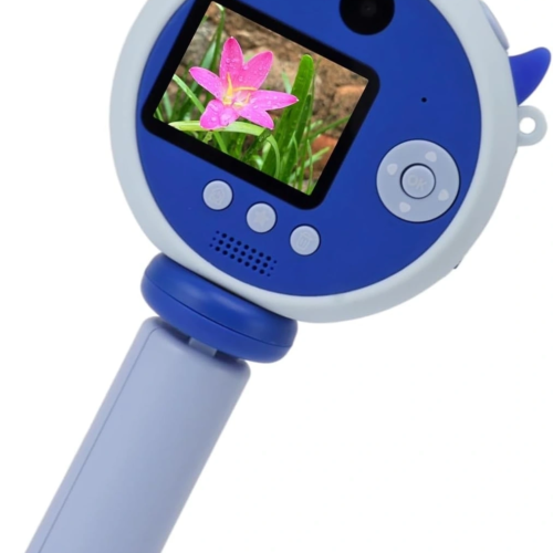 Hd Kamera Karikatür Tripodlu Çocuk Dijital Kamera Fotoğraf Makinası 1080p Video Kaydedici 2.0 İnç
