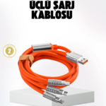 Hızlı Şarj Uyumlu Şarj Kablosu – Esnek Yapı