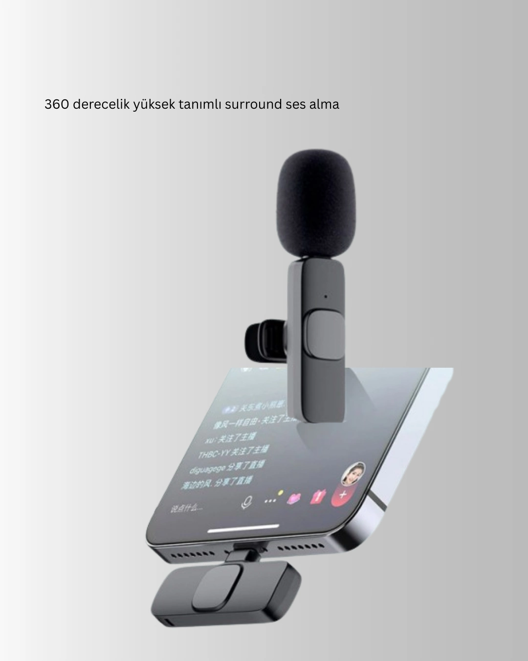 Iphone Icin Cift Mikrofonlu Telsiz Yaka Mikrofonu 360 Derece Hd Ses 287316460 Sw1080sh1350 700x875 iPhone İçin Çift Mikrofonlu Telsiz Yaka Mikrofonu 360 Derece HD Ses najmaddin.com Bu iki mikrofonlu kablosuz yaka mikrofonu seti