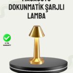Kablosuz LED Masa Lambası 1800mAh 3 Renk Aydınlatma Dokunmatik