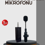 Kablosuz Profesyonel Mikrofon – 360° Ses Yakalama