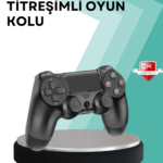 Kablosuz PS4 Oyun Kolu – Çift Titreşimli Motor