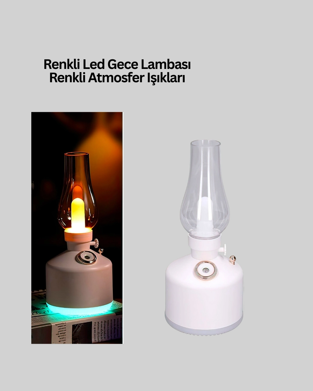 Kablosuz Retro Buhar Makinesi Gaz Lambasi Tasarim Ledli Difuzor 357091154 Sw1080sh1350 700x875 Kablosuz Retro Buhar Makinesi Gaz Lambası Tasarım Ledli Difüzör najmaddin.com geleneksel gaz lambalarının sıcak estetiğini modern teknolojiyle birleştirerek etkileyici bir hava nemlendirme çözümü sunar. Sahip olduğu LED ışıklar sayesinde ortama yumuşak bir parlaklık katar