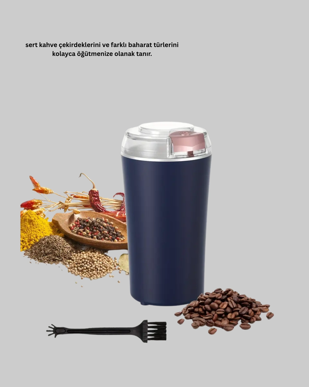 Kahve Ve Baharat Ogutucu Otomatik Mekanizmali Dayanikli Celik 345003754 Sw1080sh1350 700x875 Kahve ve Baharat Öğütücü Otomatik Mekanizmalı Dayanıklı Çelik najmaddin.com paslanmaz çelik malzemesi ve güçlü motoruyla mutfakta üstün performans sunmak için tasarlanmıştır. Dayanıklı çelik gövdesi sayesinde darbelere