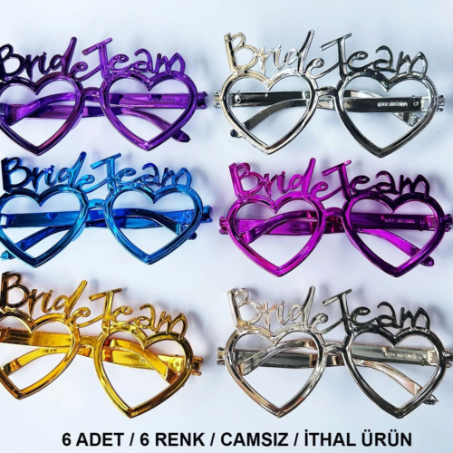 Kalpli Bride Team Gozluk Seti 6 Renk 152865149 Sw1500sh1214 500x500 ✨Najmaddin.com | Dilekten başarıya — şimdi sihir başlasın! najmaddin.com Kalpli Bride Team Gözlük Seti 6 Renk