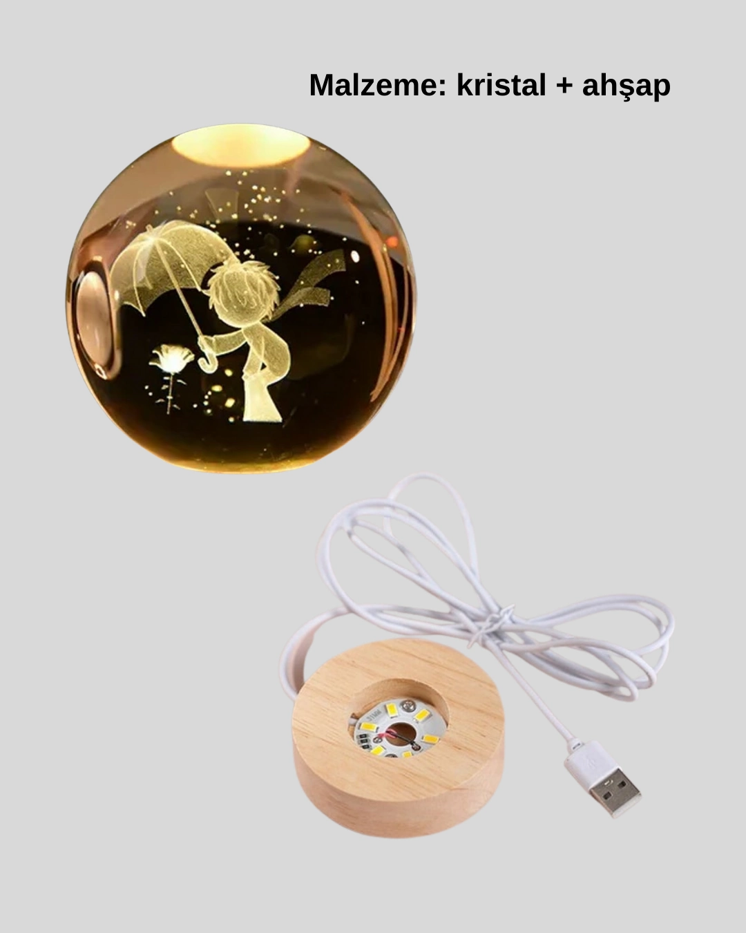 Kucuk Prens Figurlu 3d Kristal Top Sicak Isikli Usb Ahsap Tabanli Dekor Lamba 224631185 Sw1080sh1350 700x875 Küçük Prens Figürlü 3D Kristal Top Sıcak Işıklı USB Ahşap Tabanlı Dekor Lamba najmaddin.com Küçük Prens temalı 3D kristal gece lambası