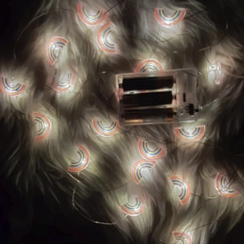 Led Işıklı Gökkuşağı Dekoratif İp