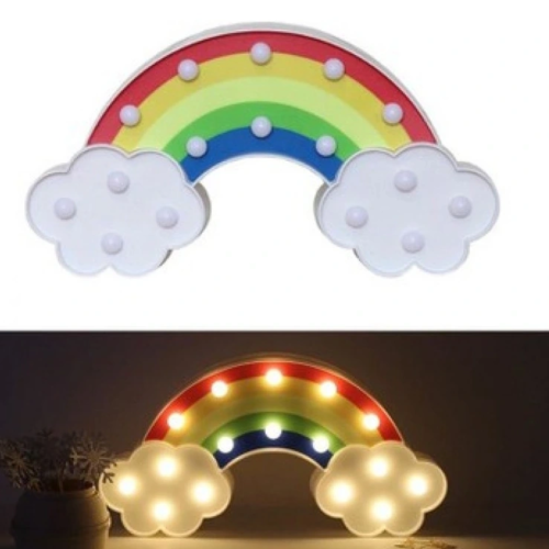 Led Işıklı Gökkuşağı Gece Lambası