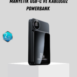 Manyetik Güç Bankası 15W Kablosuz 20W PD Hızlı Şarj