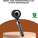 Masaj Fonksiyonlu Filtreli Duş Başlığı Dayanıklı Yapı