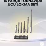 Metal Gövdeli 16lı Bits Seti Çok Fonksiyonlu Tamir Aleti