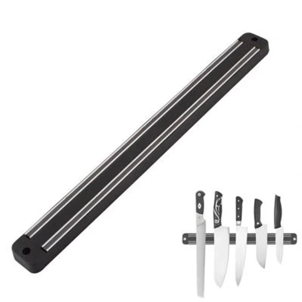 Miknatisli Bicak Askisi 38 Cm 368996153 Sw600sh600 Mıknatıslı Bıçak Askısı 38 Cm. najmaddin.com mutfağınızda bıçaklarınızı ve metal mutfak gereçlerinizi düzenli bir şekilde asmanızı sağlar. Güçlü manyetik çekim özelliği sayesinde mutfak aletlerinizi kolayca yerleştirebilir ve her zaman elinizin altında bulundurabilirsiniz. Duvara monte edilen bu ürün