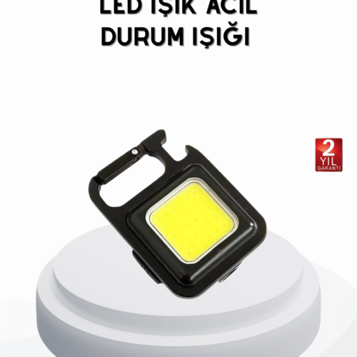 Mini 800 Lümen LED El Feneri – USB Şarjlı