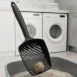 Küçük Delikli İnce Taneli Kedi Kumu Küreği – Dayanıklı